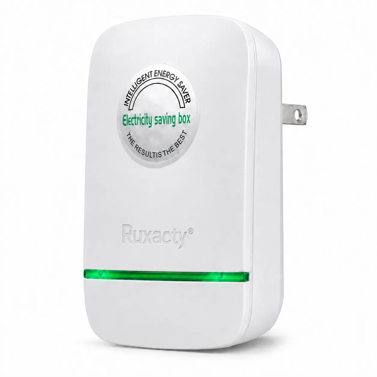 Compact Plug-In Power Box with US Plug, Built-In Indicator Light, Portable Indoor Plug-In Device for Home, Office, Dorm, Bedroom, and Travel Use