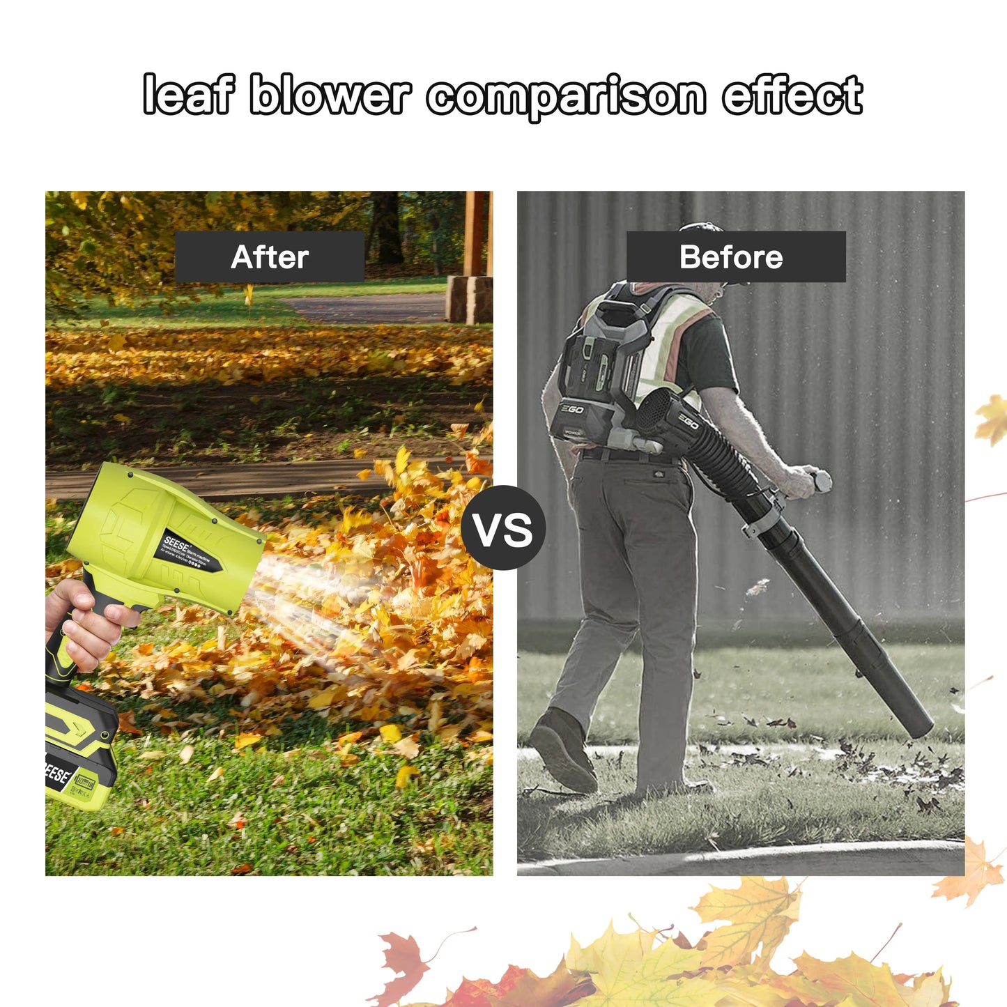 【Fathersdaygift】Seese Turbo Jet Blower,Leaf Blower, Violent Turbo Fan, Pure Copper Motor,Car Drying after Wash, Handheld Snow Blower,Cordless Turbo Power Air Duster,Home Improve,Garden Mainte Holiday Gifts