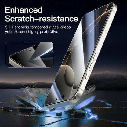 2-5 Packs Full Cover Privacy Tempered Glass Screen Protector for Iphone 17 Pro Max/16 Pro Max/17/15 Pro/17 Air/16/15/14/13/12/11/16E/Plus/Mini/X/Xr/Xs Max/7/8/Se 9H+ Hardness Ultra HD Anti-Scratch Protection, Dynamic Island Compatible Accessories