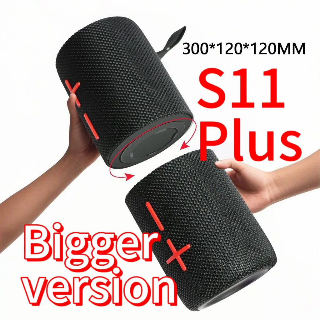 CYBORIS S11 Plus/S11 2 in 1 Bluetooth Speaker 40W/20W High Volume Stereo IPX6 Waterproof 24 Hours Play Time Bluetooth V5.3 Connectable for Smartphones & More Bluetooth Speaker Subwoofers Audio Magnetic Summervibes