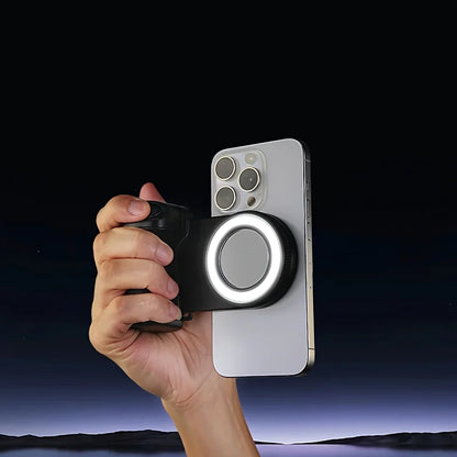 Grip Estabilizador MagSafe con Bluetooth y Luz LED