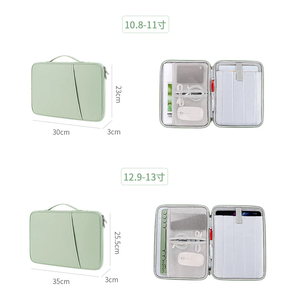 Funda De Tablet De Nailon Delgada Y Ligera 11 Pulgadas