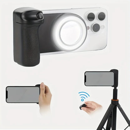 Grip Estabilizador MagSafe con Bluetooth y Luz LED