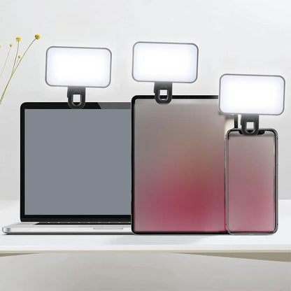 Luz LED De Clip Para Móvil Y Portátil – Iluminación Pro