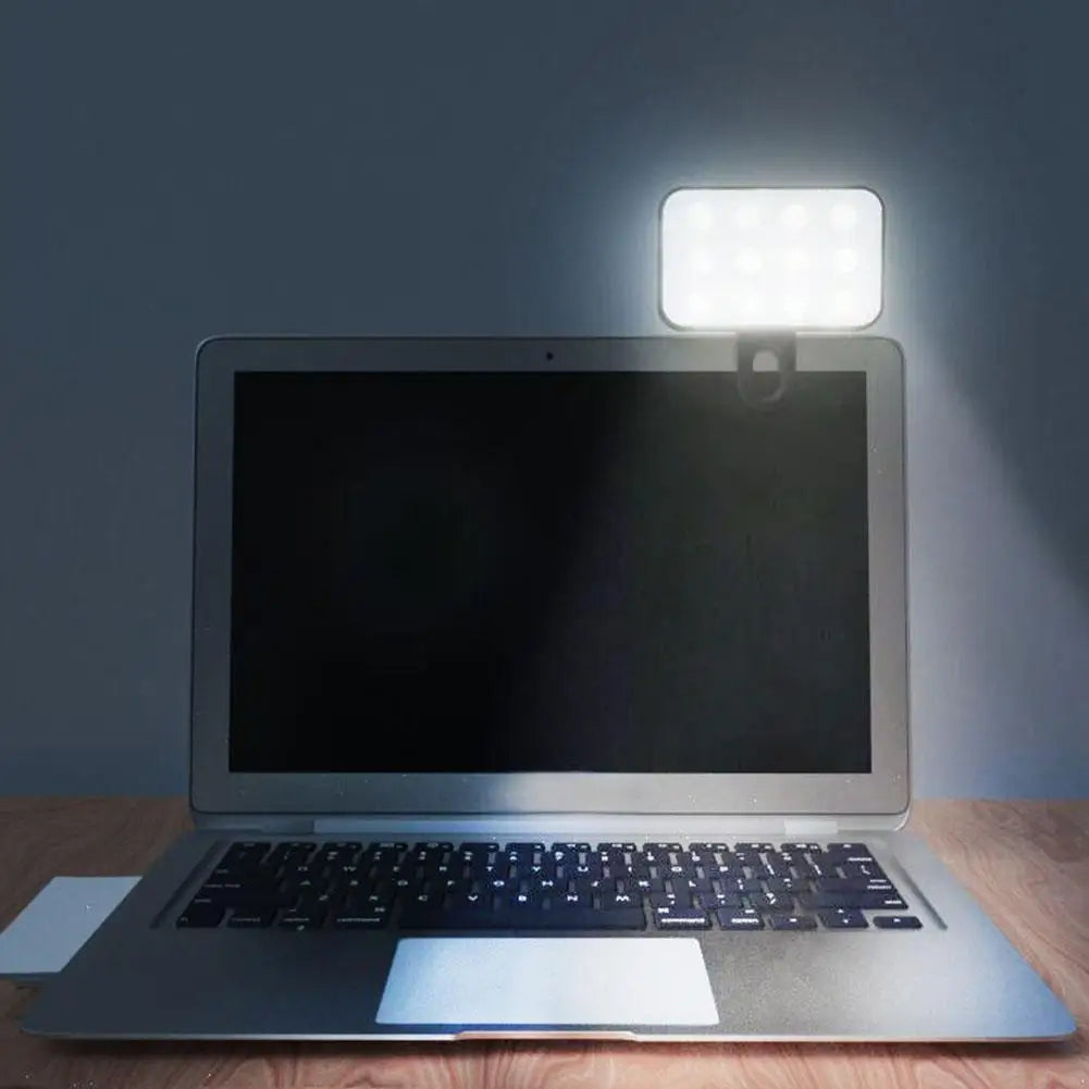 Luz LED De Clip Para Móvil Y Portátil – Iluminación Pro