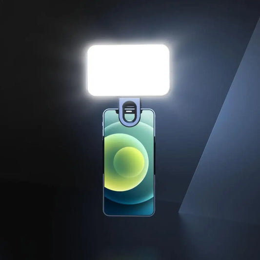 Luz LED De Clip Para Móvil Y Portátil – Iluminación Pro