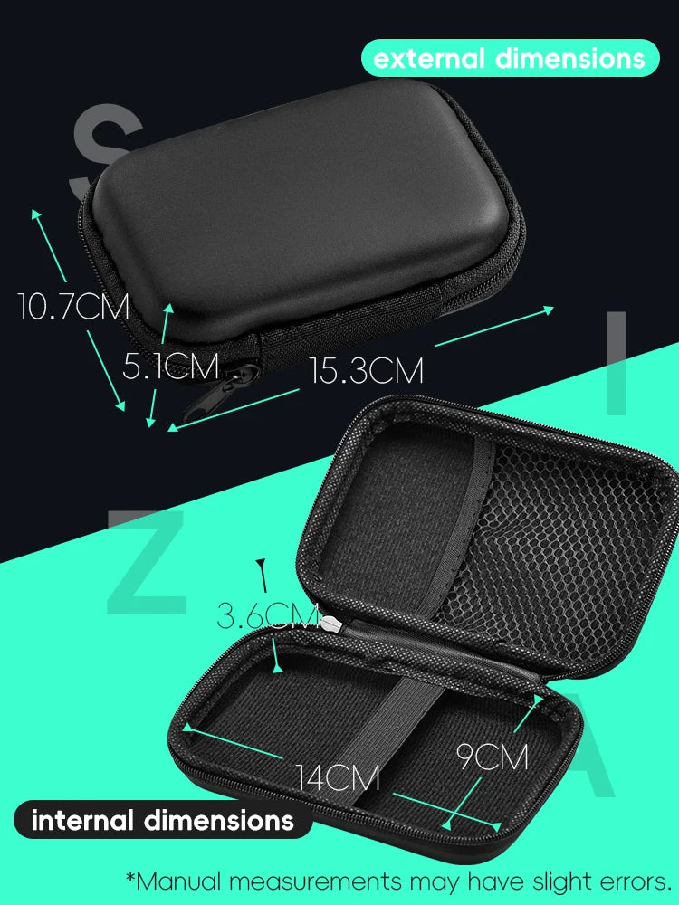 Funda Protectora EVA para Consola Retro – R36S, RG35XX, Miyoo Mini Plus