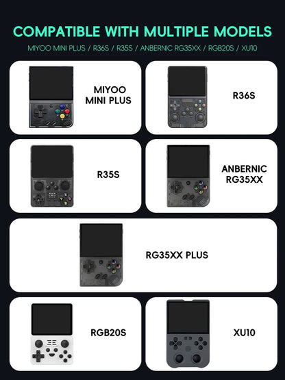 Funda Protectora EVA para Consola Retro – R36S, RG35XX, Miyoo Mini Plus