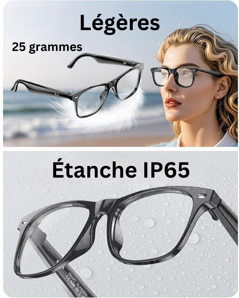 Gafas Inteligentes 4K Con Cámara HD Y Llamadas Bluetooth