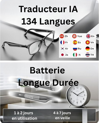 Gafas Inteligentes 4K Con Cámara HD Y Llamadas Bluetooth